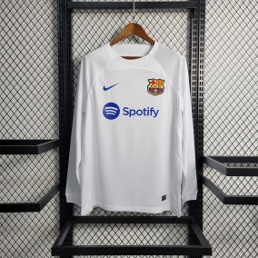 Seconda Maglia Barcellona 2023/2024 Manica Lunga
